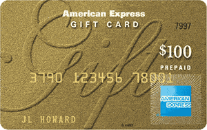 American Express $100 Gift Card